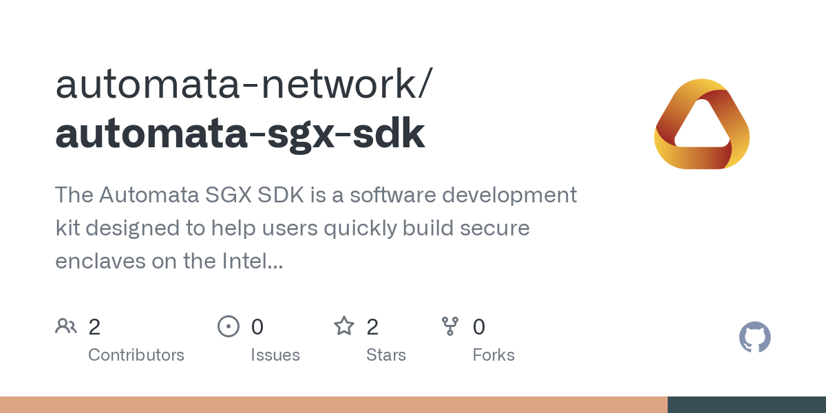 Automata SGX SDK preview